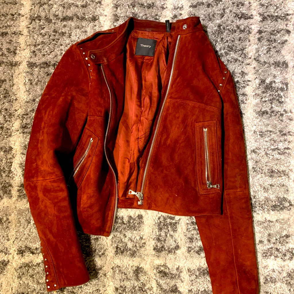 Rust Suede Jacket